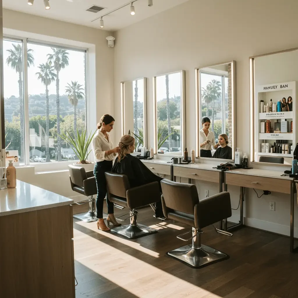 Welcome to the Journey Behind the Chair: A True Luxury Salon Experience in West Hollywood 2 Private Salon Suite Rental in West Hollywood Luxury Salon Experience in West Hollywood
